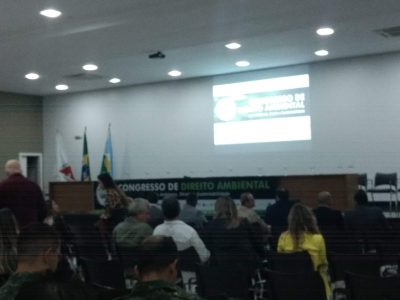 13-05-2019 CONGRESSO DE DIREITO AMBIENTAL EM MONTES CLAROS